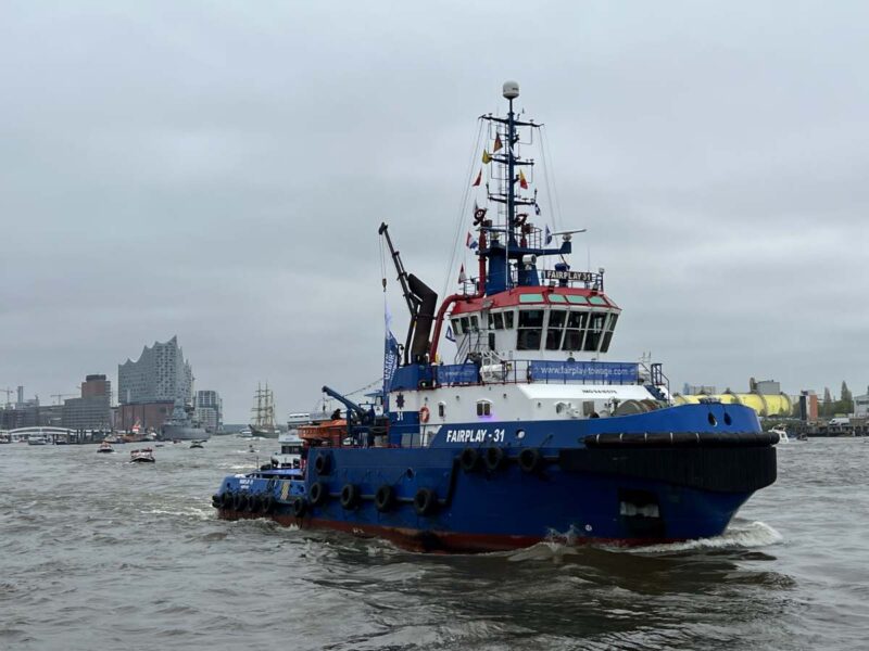 Schlepperballett Fairplay Schlepper Hamburg Hafengeburtstag