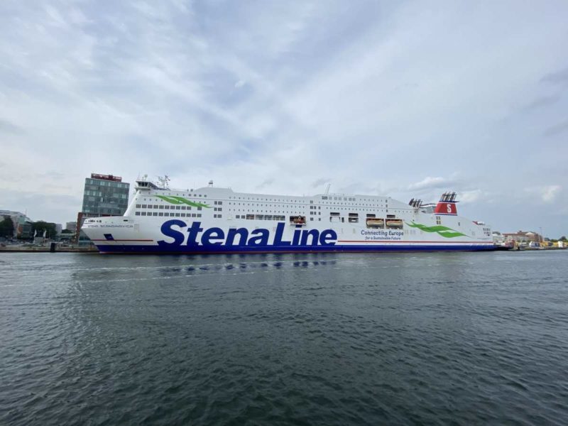 Kieler F Rde Stena Line F Hre Am Schwedenkai Shipspottingmag