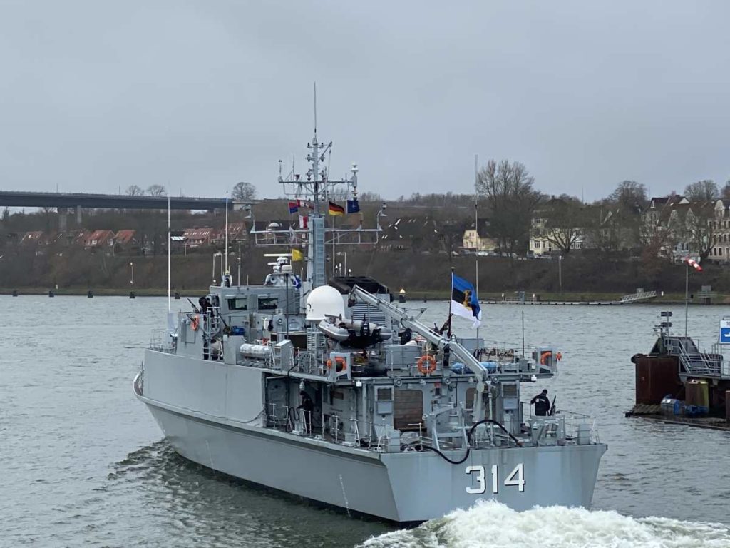 M 314 Sakala Minehunter Estonian Navy ShipspottingMag