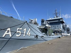 Tender Werra (A 514) Marinestützpunkt Kiel-Wik