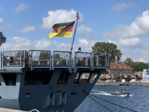 Tender Werra (A 514) im Marinehafen Kiel