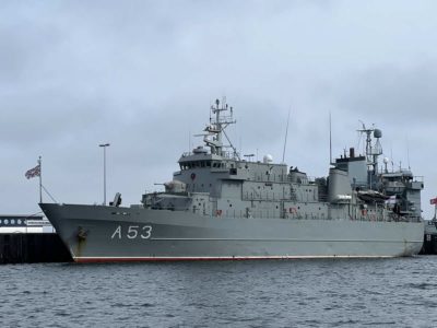 A53 Virsaitis Latvian Navy in Kiel