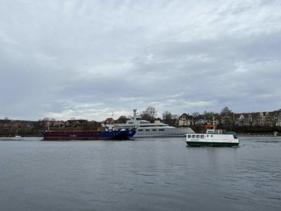 Adler I ferry, cargo ship and megayacht Project 1601