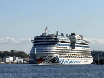 AIDAluna cruise ship AIDA Cruises in Kiel