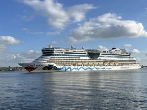 AIDAluna in Kiel 5.5.2022 AIDA Cruises