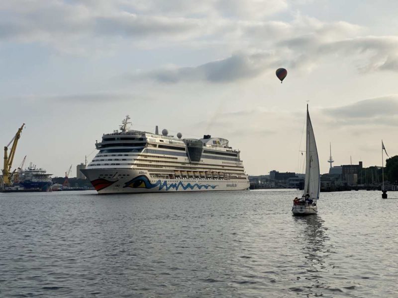 AIDAluna cruise ship Kiel