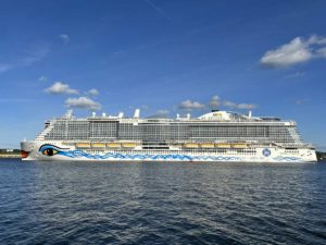 AIDAnova Erstauslauf Kiel 14.5.2022 AIDA Cruises