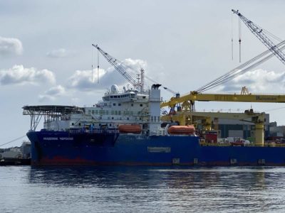 Akademik Cherskiy Nord Stream 2 Schiff