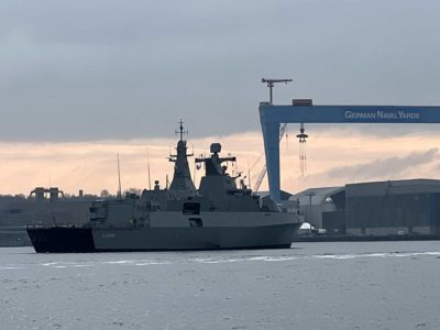 Al-Qahhar 905 Fregatte Ägyptische Marine in Kiel