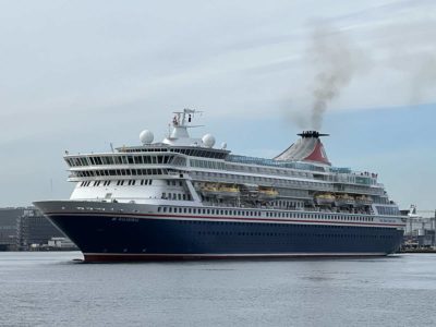 Balmoral cruise ship Kieler Förde April 14, 2023