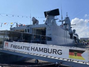 Fregatte Hamburg (F 220) Open Ship Kiel 2021