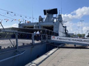 Fregatte Hamburg (F 220) Open Ship Kiel 2021