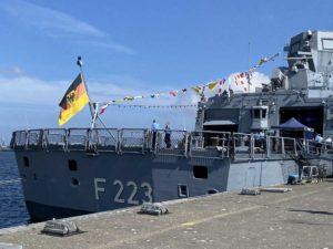 Heck Fregatte Nordrhein-Westfalen (F 223)