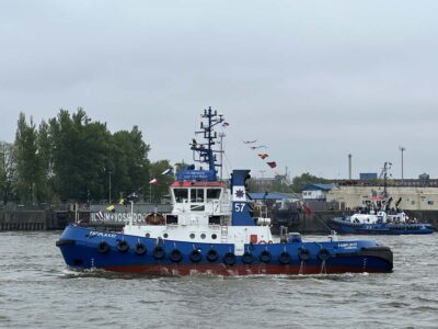 Fairplay 57 tug Hamburg port birthday 2023