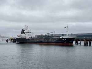 Finja Tanker Marinestützpunkt Kiel