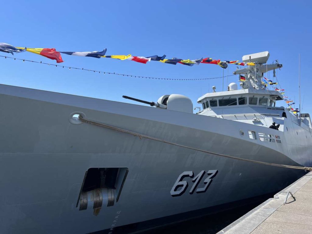 Open Ship Fregatte 613 Tarik Ben Ziyad Marokkanische Marine in Kiel 24. ...