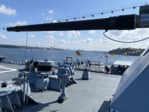 Fregatte Nordrhein-Westfalen (F 223) Hauptgeschütz