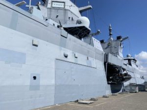 Fregatte Nordrhein-Westfalen (F 223) in Kiel