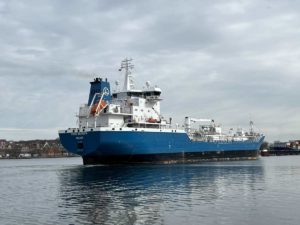 Fure Skagen Tanker im Nord-Ostsee-Kanal
