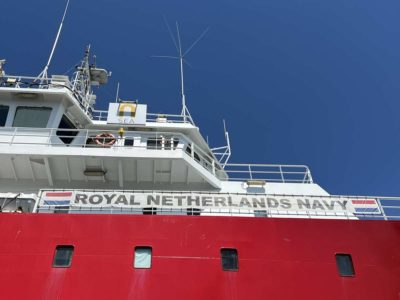 Geosea offshore supply ship Dutch Navy