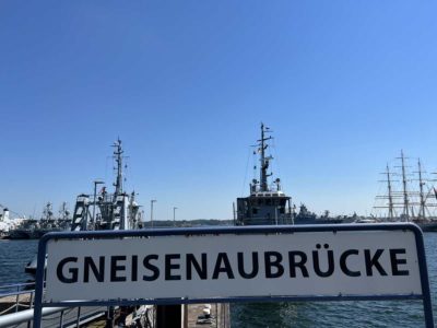 Gneisenaubrücke (Gneisenau Bridge) Naval Base Kiel