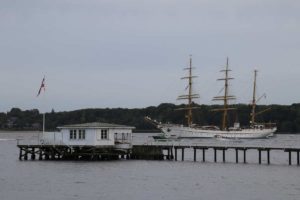 Segelschulschiff Gorch Fock Kieler Förde Kiellinie