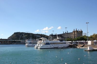 Excursion boats harbor tour Barcelona