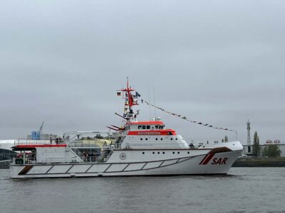 Hermann Marwede sea rescue cruiser Hamburg Port Anniversary 2023