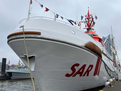 Hermann Marwede SAR cruiser Hamburg port birthday 2023
