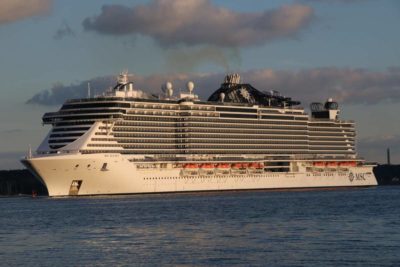 Kiel MSC Seaview cruise ship