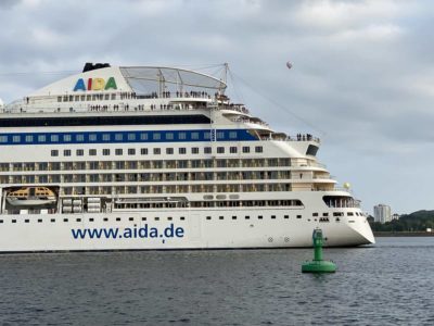 Kieler Förde AIDA Kreuzfahrtschiff