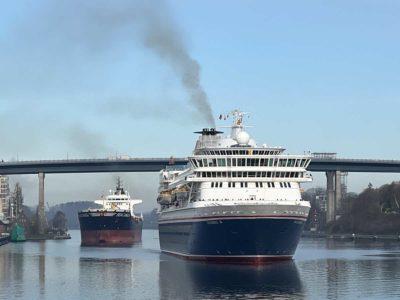 Kiel Canal cruise ship Balmoral