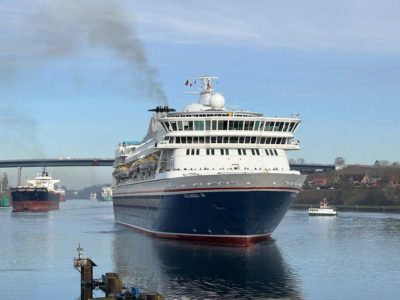 Kiel Canal cruise ship Balmoral