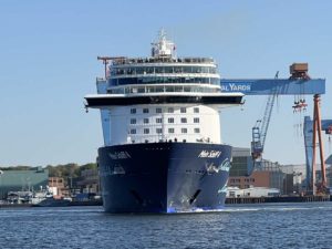 Kreuzfahrtschiff Mein Schiff 4 Tui Cruises in Kiel