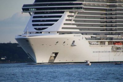 MSC Seaview in Kiel Baltic cruise