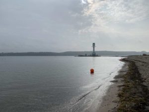 Falckensteiner Strand Lighthouse Kieler Förde