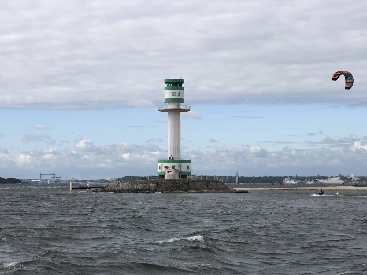 Lighthouse Friedrichsort Kiel Fjord