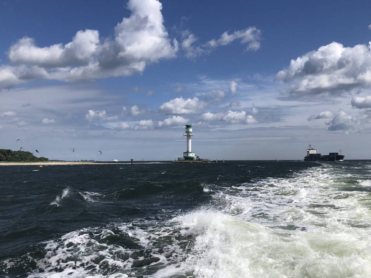 Lighthouse Friedrichsort Kiel Fjord