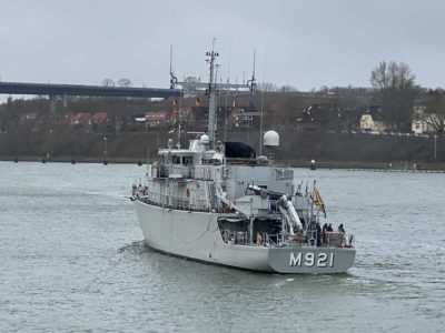 M 921 Lobelia Minenjagdboot Belgische Marine