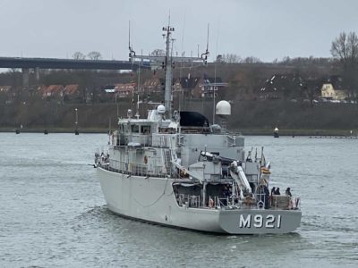M 921 Lobelia Minenjäger Belgische Marine