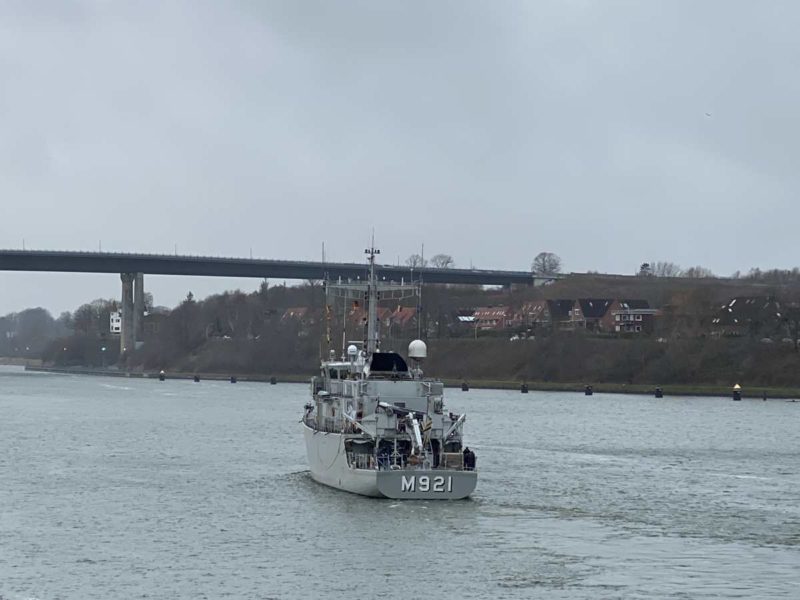 M 921 Lobelia Minenjagdboot Belgische Marine