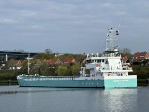 Marietje Hester Frachtschiff Nord-Ostsee-Kanal