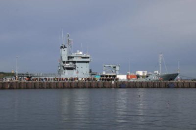 Marinestützpunkt Kiel Empfang Gorch Fock