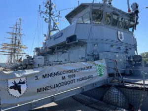 Minenjagdboot Homburg M 1069 Open Ship Kiel
