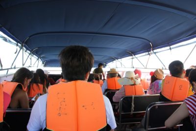 Motorboat ride from Koh Samui to Koh Tao for snorkeling