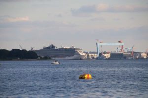 MSC Seaview Kiel Ostuferhafen Kiel Fjord