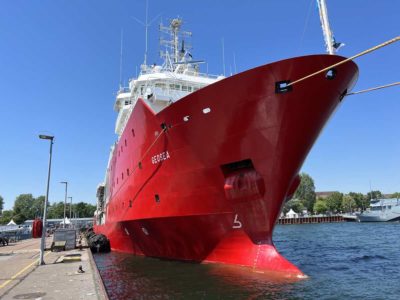 Dutch Navy Geosea Offshore naval utility vessel