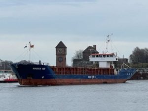 Nordica Hav Frachtschiff Nord-Ostsee-Kanal Schleuse