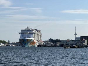 Norwegian Getaway Ostseekai Kiel 16.5.2022 Erstauslauf