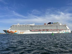 Norwegian Getaway Erstauslauf Kiel 16.5.2022 Norwegian Cruise Line